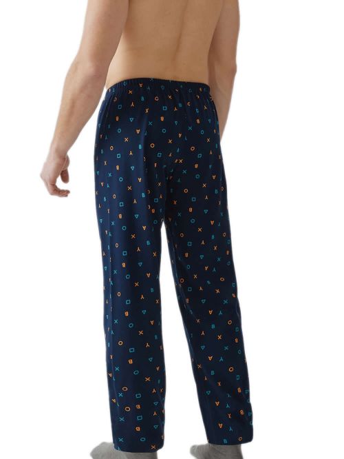 Ανδρικό Παντελόνι MINERVA - 100% Βαμβάκι - Σχέδιο Players