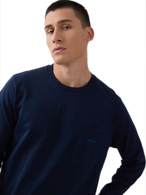 Ανδρική Πυτζάμα MINERVA - 100% Βαμβάκι Interlock 