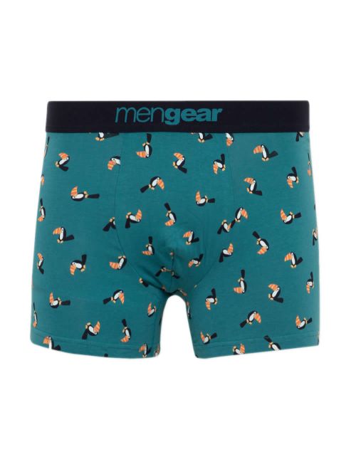Ανδρικό Μπόξερ MINERVA Mengear Tucan - Ελαστικό Βαμβάκι - Πακέτο με 2 
