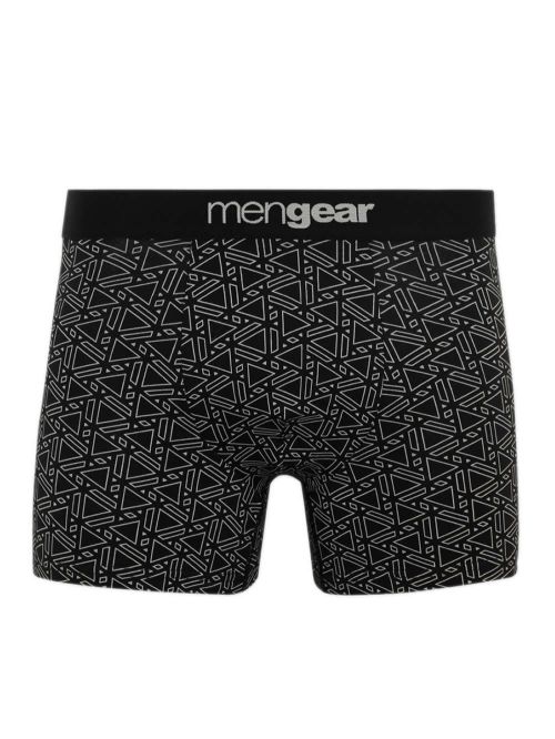 Ανδρικό Μπόξερ MINERVA Geometry Mengear - Ελαστικό Βαμβάκι - Πακέτο με 2 