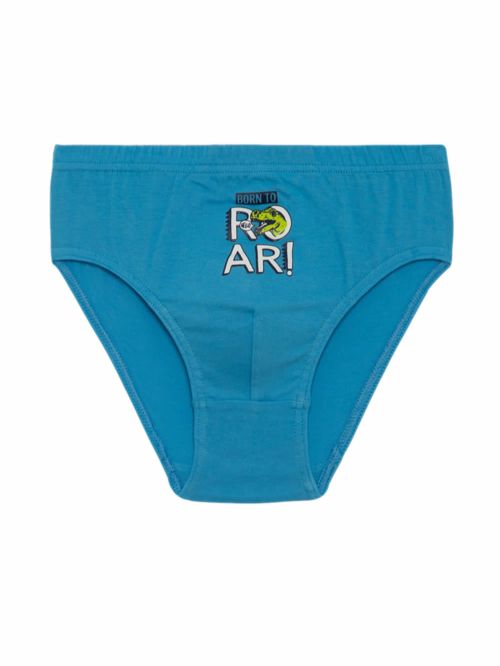 Εφηβικό Σλιπ MINERVA για Αγόρι Dino - 100% Αγνό Βαμβάκι - Πακέτο με 3