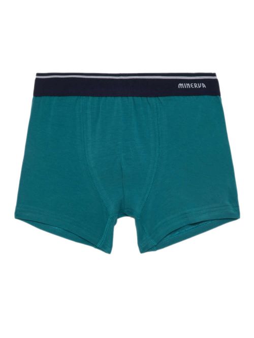 Παιδικό Boxer MINERVA για Αγόρι Solid - Απαλό Βαμβάκι - Πακέτο με 2
