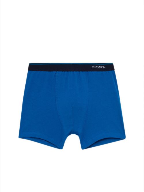 Παιδικό Boxer MINERVA για Αγόρι Solid - Απαλό Βαμβάκι - Πακέτο με 2