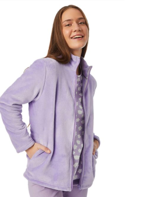 Γυναικεία Ρόμπα Ζακέτα MINERVA Fleece - Απαλή & Ζεστή