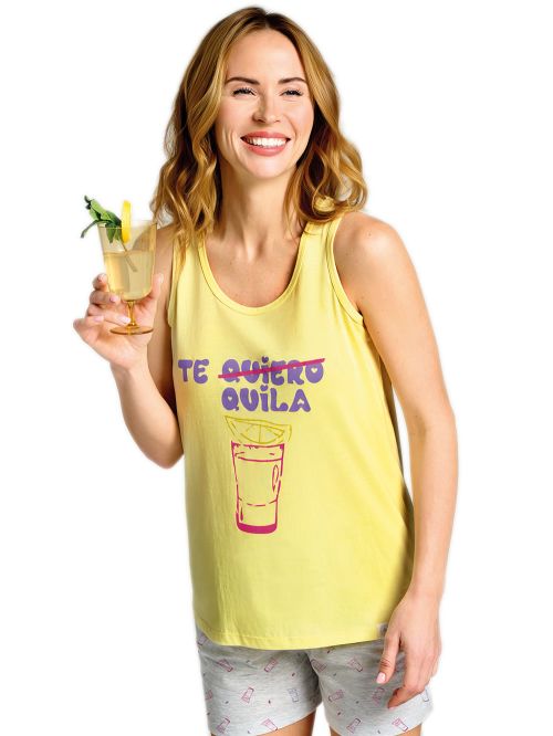 Γυναικεία Πυτζάμα MUYDEMI - 100% Βαμβακερή