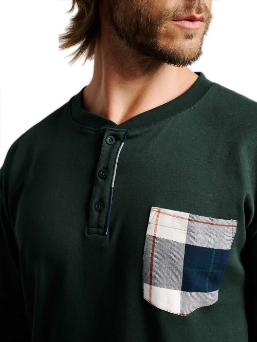 Ανδρική Πυτζάμα Φόρμα MUYDEMI - 100% Βαμβακερή