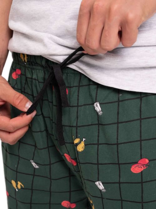 Ανδρική Πυτζάμα MUYDEMI Paella - 100% Βαμβακερή