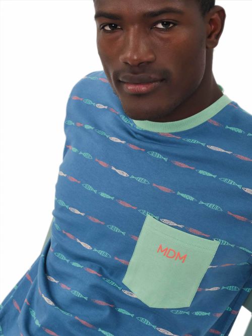 Ανδρική Πυτζάμα MUYDEMI - 100% Βαμβακερή