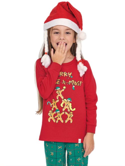 Παιδική Πυτζάμα MUYDEMI Xmas Cookie - Γεμάτο Βαμβάκι
