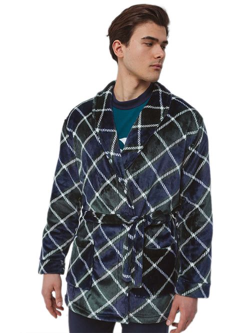 Ρόμπα Ανδρική ΟΔΥΣΣΕΥ- Ζεστό & Απαλό Fleece