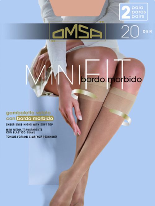 καλτσάκια ¾ τρουακάρ omsa mini fit