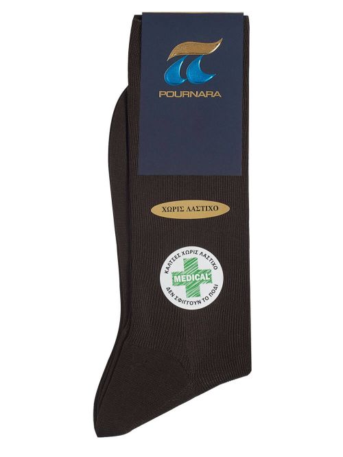 ανδρική κάλτσα πουρνάρα 260 μαύρο