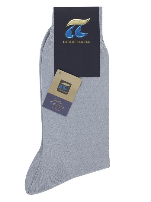 Πουρνάρα 110 - 100% Βαμβακερή Λεπτή Μονόχρωμη Κάλτσα