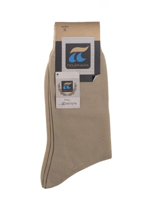 Κάλτσες Βαμβακερές Πουρνάρα Πολυτελείας - Σχέδιο Polo 