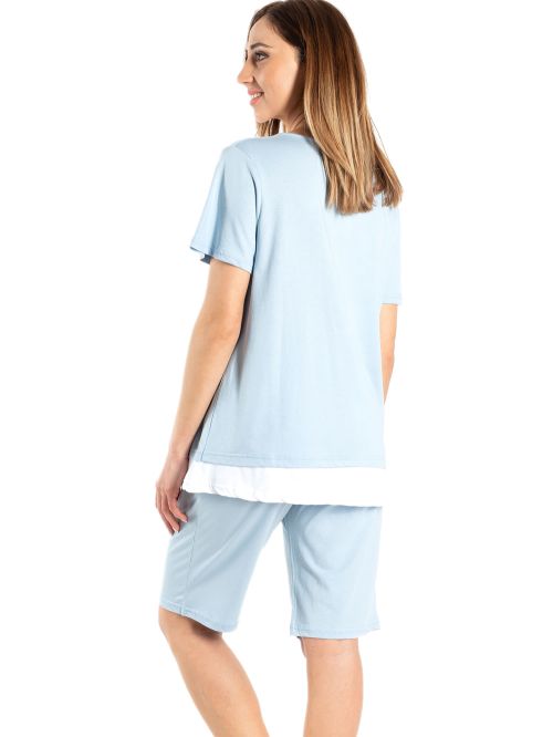 γυναικεία πυτζάμα rachel 12297 μπροστά