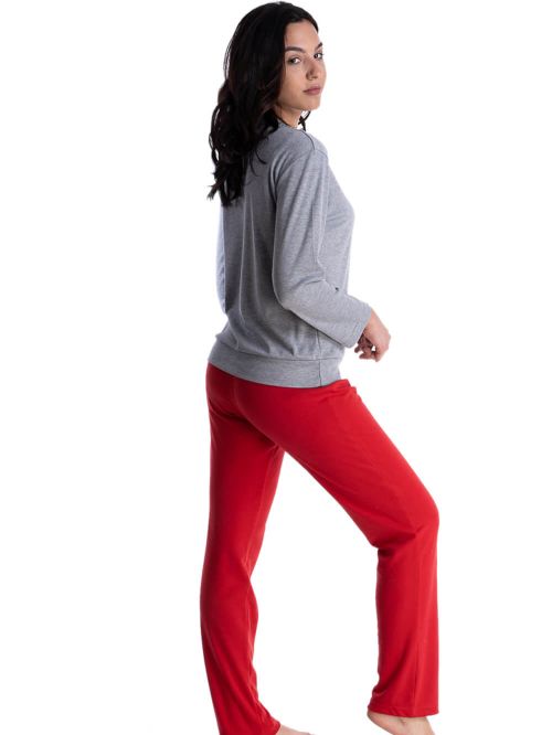 γυναικεία πυτζάμα rachel 12724 μπροστά