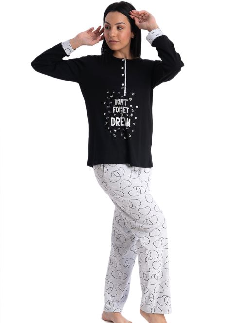 γυναικεία πυτζάμα rachel 12843 
