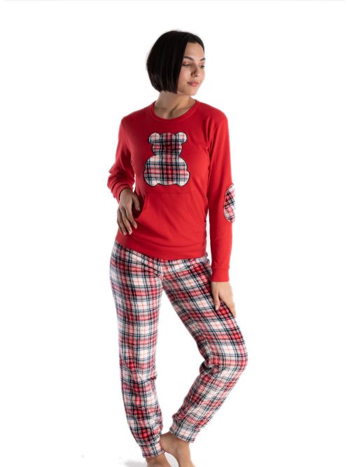 γυναικεία πυτζάμα rachel 13065 μπροστά