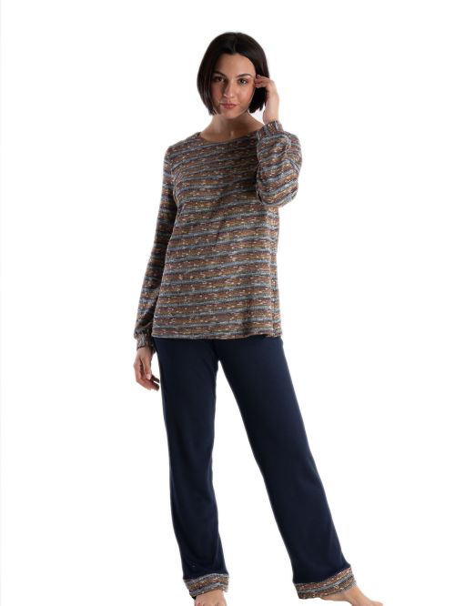 γυναικεία πυτζάμα rachel 13101 πλάι