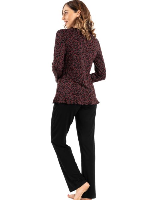 γυναικεία πυτζάμα secret point 220-113 μπροστά