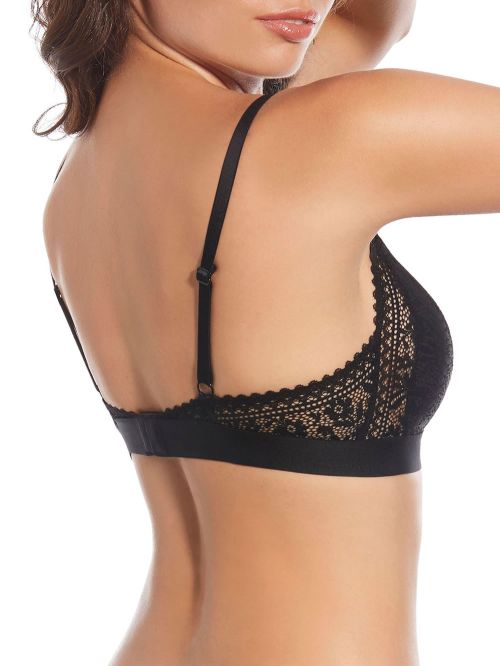 bralette selene marcela black μπροστά