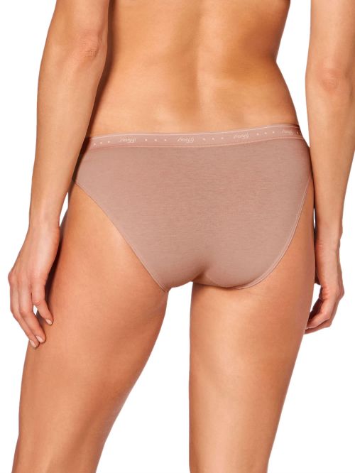 SLOGGI 24/7 100 Mini - Βαμβακερό Καθημερινό Σλιπ - Logo