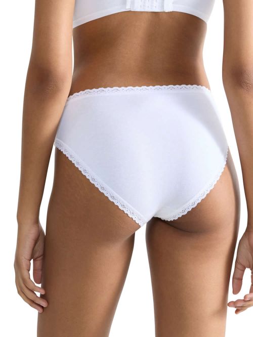 SLOGGI 24/7 Cotton Lace Tai - Βαμβάκι & Απαλή Δαντέλα - Πακέτο με 3 