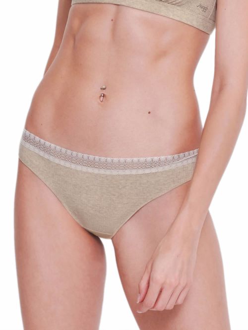 SLOGGI Go Ribbed R Brazil M013 - Eco Οργανικό Βαμβάκι - Πακέτο με 2