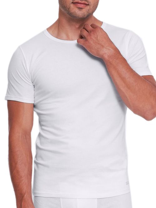 sloggi 10217749-0003 go abc 2.0 h o-neck 2pcs άσπρο