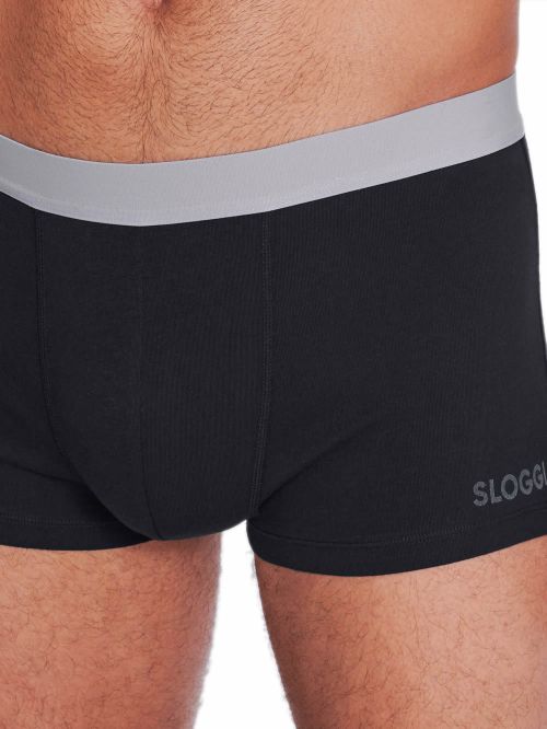 SLOGGI Men Go Abc 2.0 H Hipster 0004 - Αγνό Βαμβάκι - Πακέτο με 2