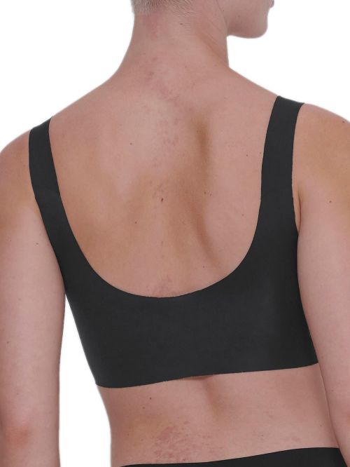 sloggi 10217786-0004 zero feel 2.0 top μαύρο μπροστά