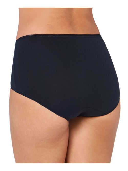 Sloggi 24/7 Cotton Midi - Ψηλό Φαρδύ Σλιπ - Απαλό Βαμβάκι - Πακέτο με 3 