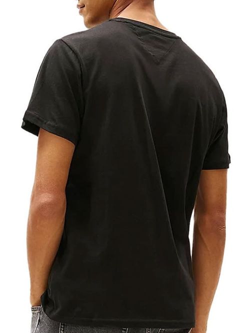 TOMMY HILFIGER Ανδρικό T-Shirt Flag - 100% Οργανικό Βαμβάκι