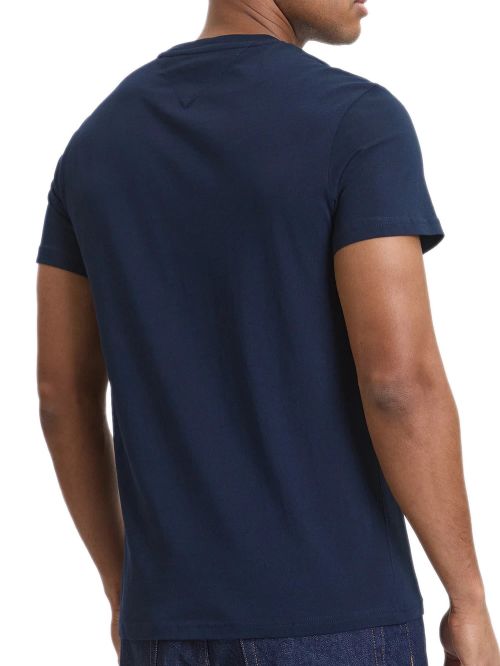 TOMMY HILFIGER Ανδρικό T-Shirt Slim Fit - 100% Βιώσιμο Βαμβάκι- Διακριτικό Logo