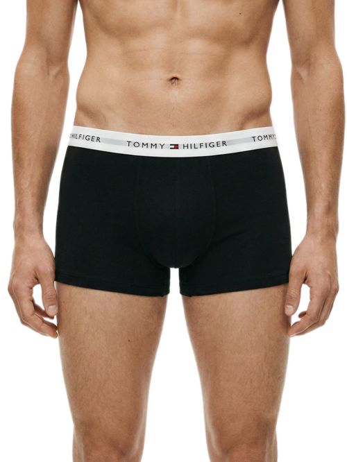 TOMMY HILFIGER Signature Repeat Logo Boxer - Ελαστικό Βαμβάκι - Πακέτο με 3