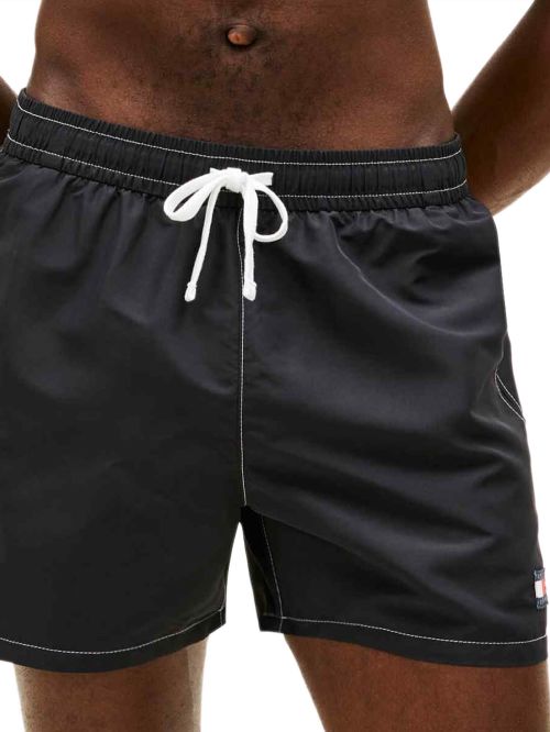 TOMMY JEANS Ανδρικό Μαγιό Drawstring Solid - Τσέπες - Logo