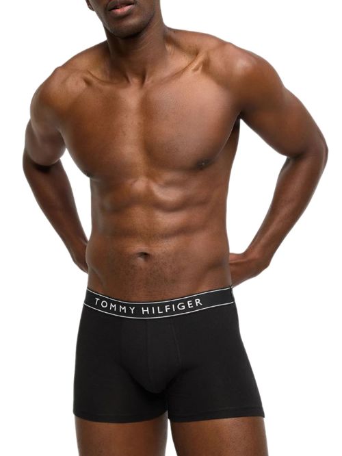TOMMY HILFIGER Essential Logo Boxer - Ελαστικό Βαμβάκι - Πακέτο με 3