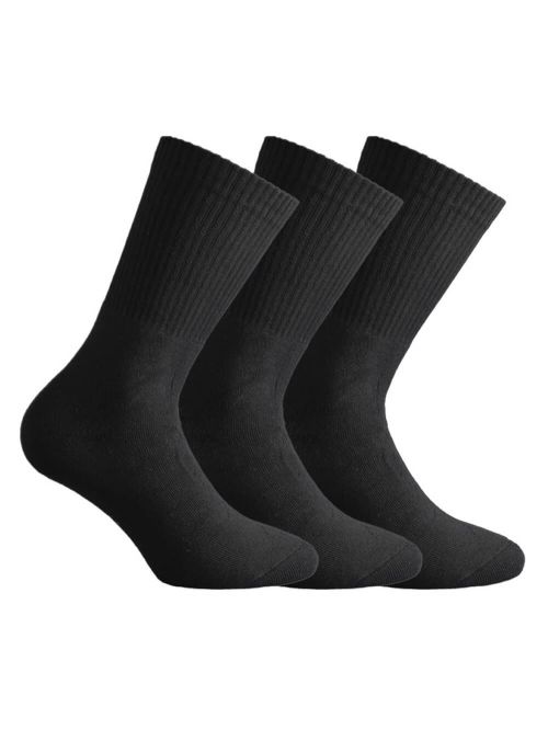 WALK Ανδρική Βαμβακερή Αθλητική Κάλτσα - 3 Τεμάχια