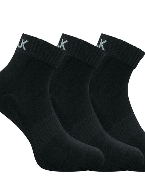 WALK Γυναικεία Αθλητική Βαμβακερή Κάλτσα Ημίκοντη - 3 Τεμάχια