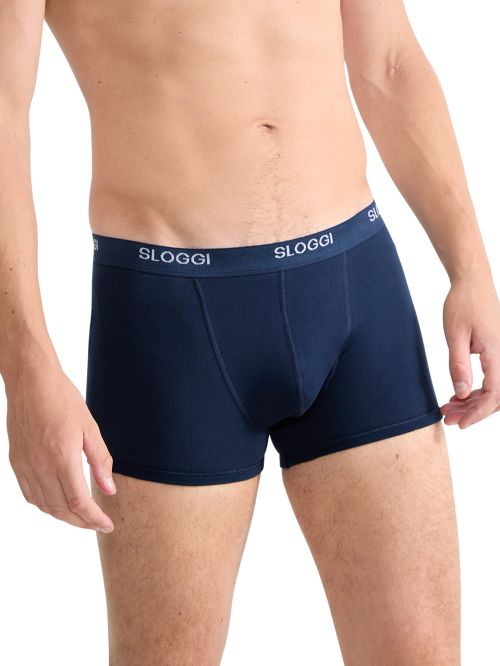 SLOGGI Men Basic Short Ανδρικό Μπόξερ - Ποιοτικό Βαμβάκι - Logo