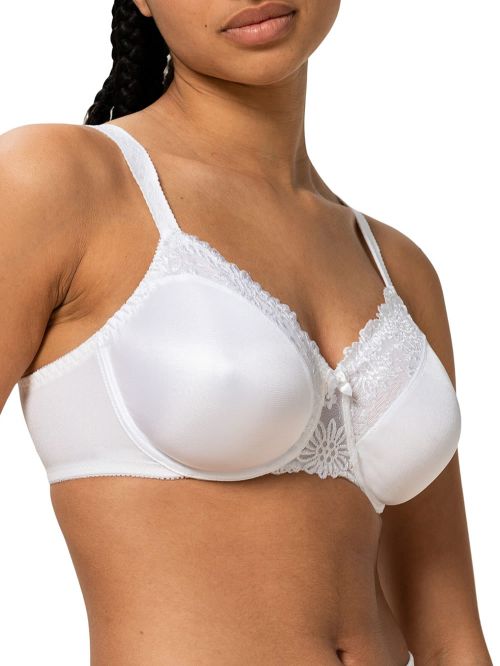 Σουτιέν Minimizer TRIUMPH Ladyform Soft W  - Cup D - Ιδανικό για Μείωση Μεγάλου Στήθους-85D-White