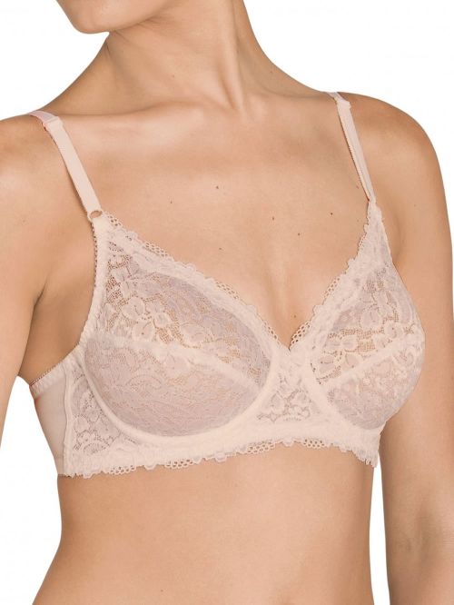 Σουτιέν Triumph COMPLIMENT W με μπανέλα & ελαφρά ενίσχυση για μεγάλο στήθος-75C-Beige