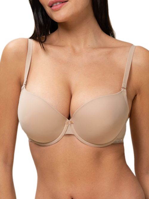 Σουτιέν Triumph Push Up Lovely Micro WHUM - Πλούσιο Στήθος - Floral Δαντέλα 