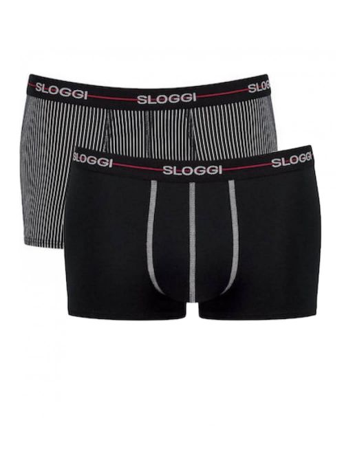 SLOGGI Start Hipster Box M006 - Αγνό Βαμβάκι - Πακέτο με 2 