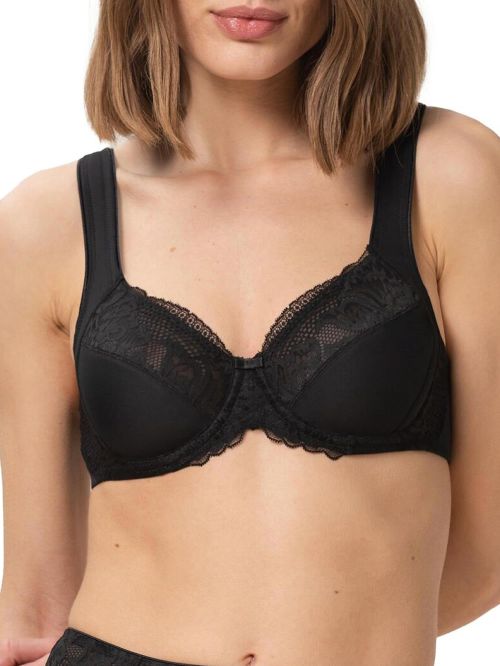 σουτιέν triumph modern lace + cotton w02 μπροστά