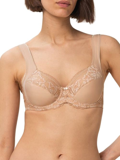 σουτιέν triumph modern lace + cotton w02 μπροστά