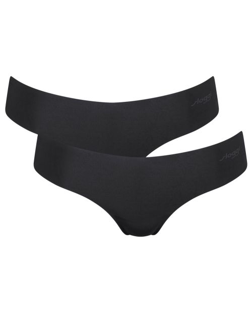 SLOGGI Zero Microfibre 2.0 H Hipstring - Αόρατο Laser Χωρίς Ραφές - Πακέτο με 2 