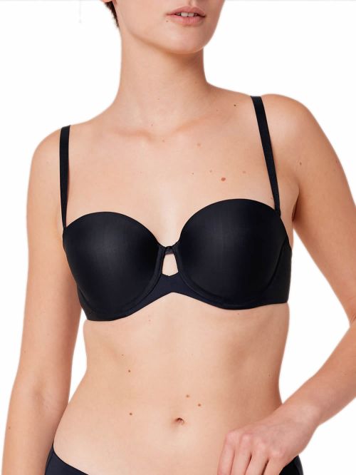 Σουτιέν TRIUMPH Pure Micro WDP Strapless - Ήπια Ενίσχυση & Μπανέλα