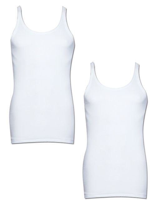 Minerva Κλασσική Φανέλα - Economy Pack των 2 - 100% Βαμβάκι