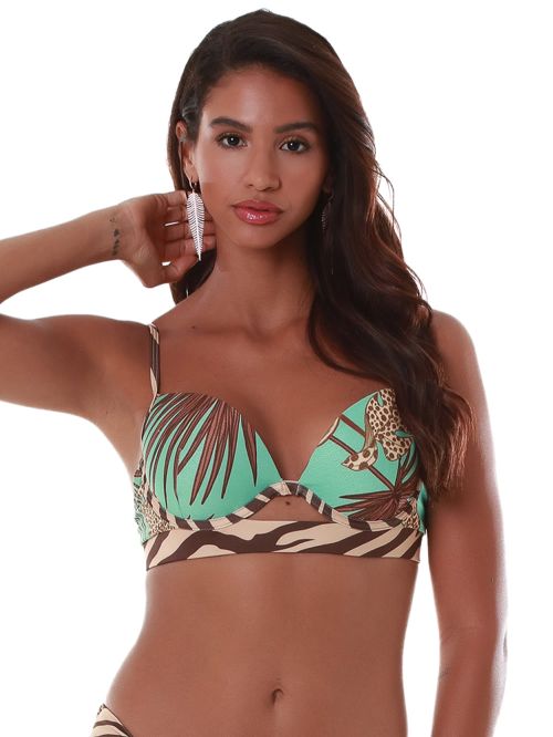 Μαγιό BLUEPOINT Africana Σουτιέν Μπικίνι Push Up - Πλουσιότερο Μπούστο